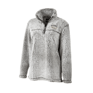 Sherpa 1/4 Zip Pullover, Frosty Grey