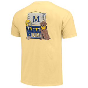Comfort Colors Tailgate Dog Tee, Butter