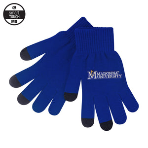 iText Smart Touch Knit Gloves, Royal