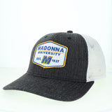 Mid-Pro Snapback Trucker Cap | Black/White