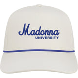 5-Panel Adjustable Hat | White