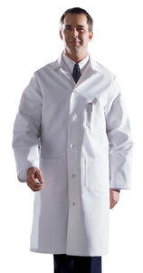 Undergrad Unisex Length Lab Coat | White