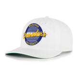 Retro Circle 80's Throwback | White