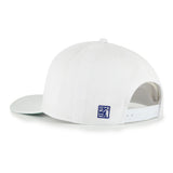 Retro Circle 80's Throwback | White