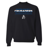 Crew Football Sweatshirt | Black