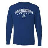 Long Sleeve Football Tee | Royal