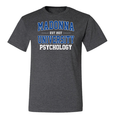 Name Drop Psychology Tee, Graphite
