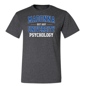 Name Drop Psychology Tee, Graphite