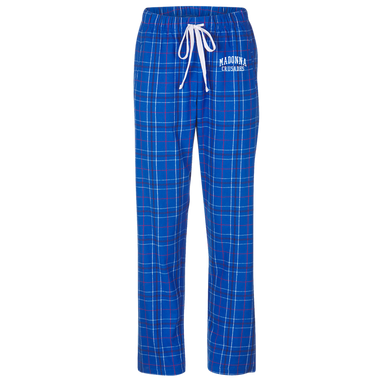 Haley Flannel Pant, Royal Field Day