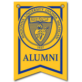 12 X 18 Dovetail Seal Alumni Banner| Gold