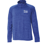 Alumni Space Dye Performance Pullover | Royal
