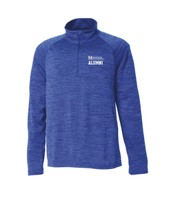 Alumni Space Dye Performance Pullover | Royal