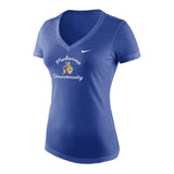 Tri-Blend Short Sleeve Mid-V | Royal