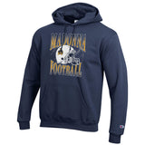 Retro Football Hood | Navy