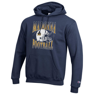 Retro Football Hood | Navy