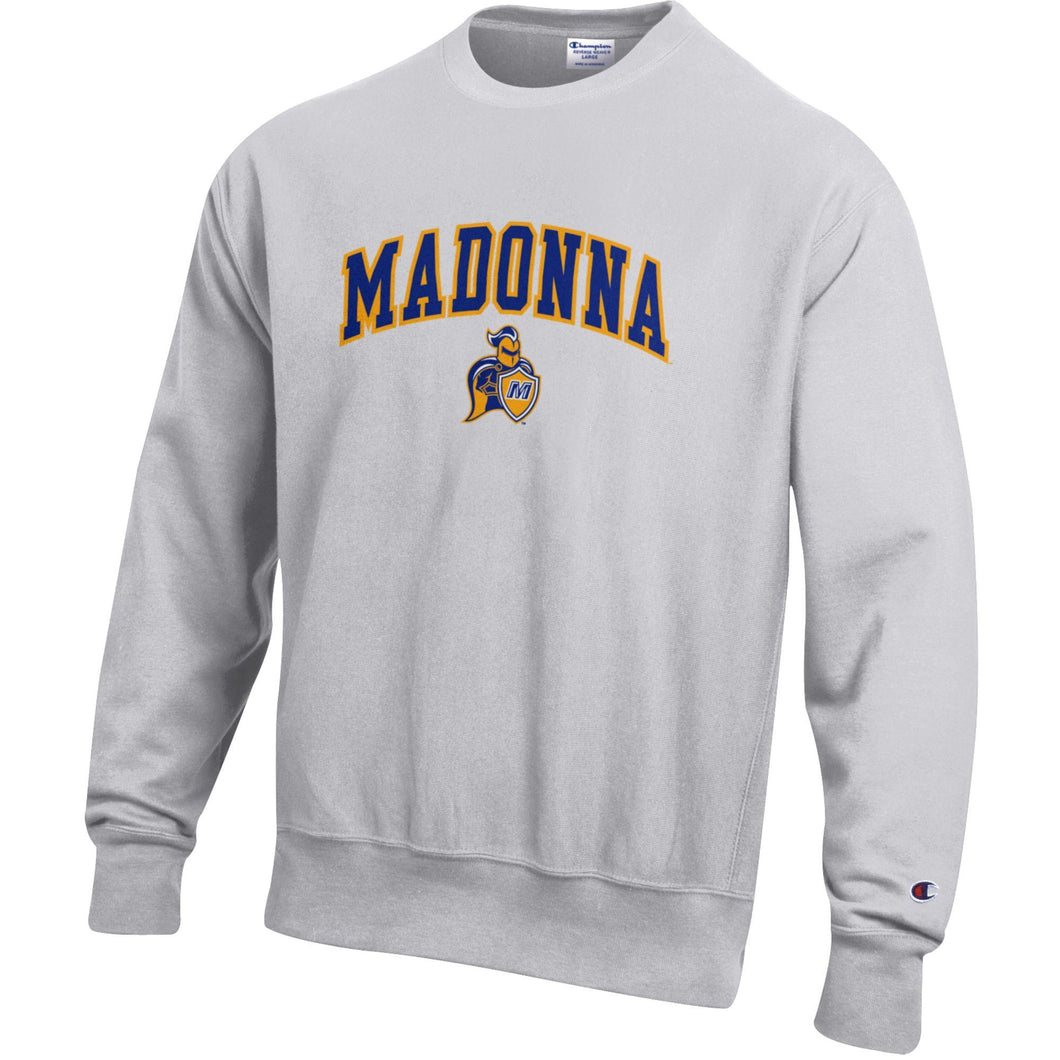 Reverse Weave Crew | Silver Grey