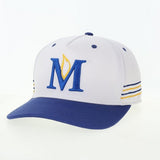 Chainstitch Adjustable Hat | White