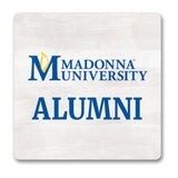 Square Wood Magnet | White Woodwash