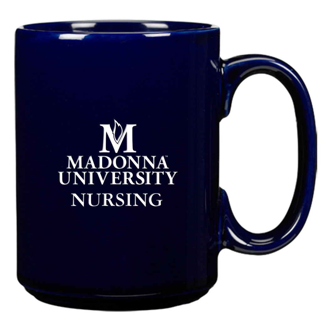 LXG Ceramic Nursing Mug, Royal