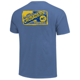 Comfort Colors Stadium Ticket Tee | Periwinkle