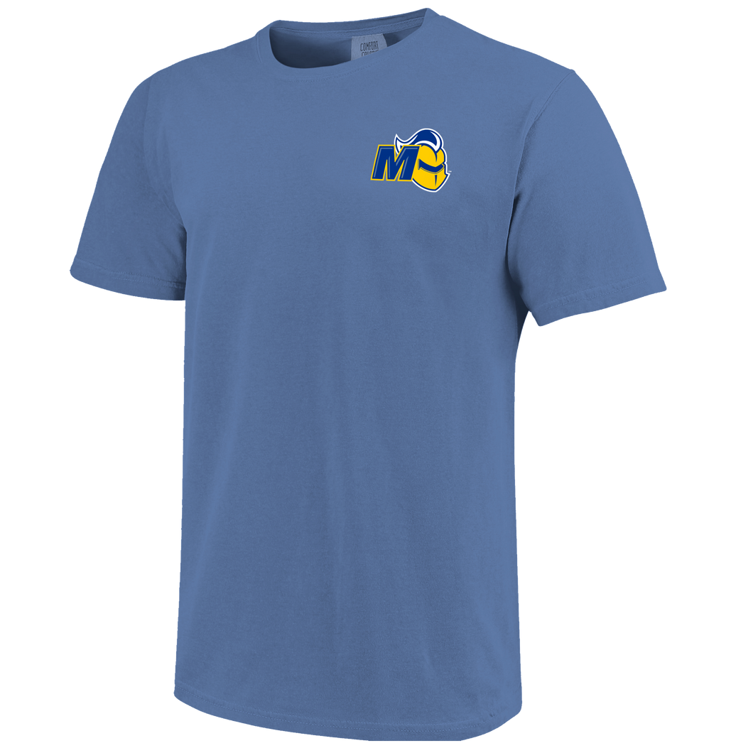 Comfort Colors Stadium Ticket Tee, Periwinkle