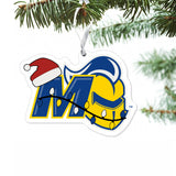 Acrylic Ornament | Santa Hat