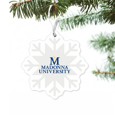 MADU Snowflake Ornament, White