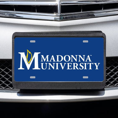 Madonna University Dibond Front License Plate