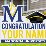 Custom Graduation Yard Sign | Congratulations Name