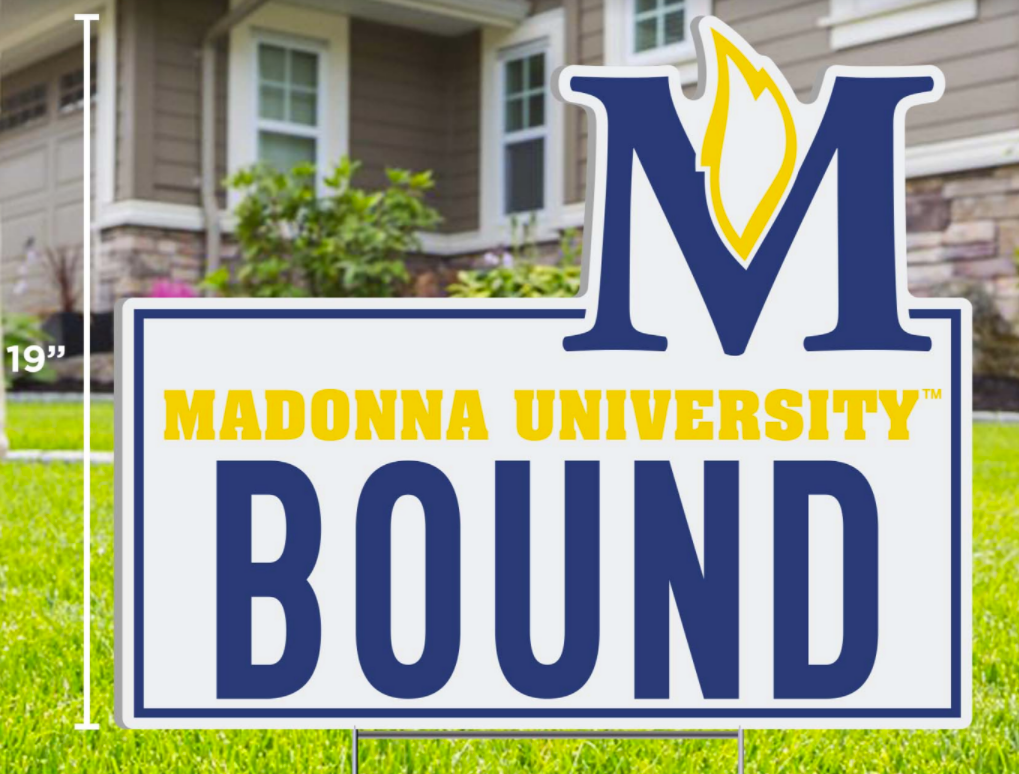 Graduation Yard Sign, University Bound