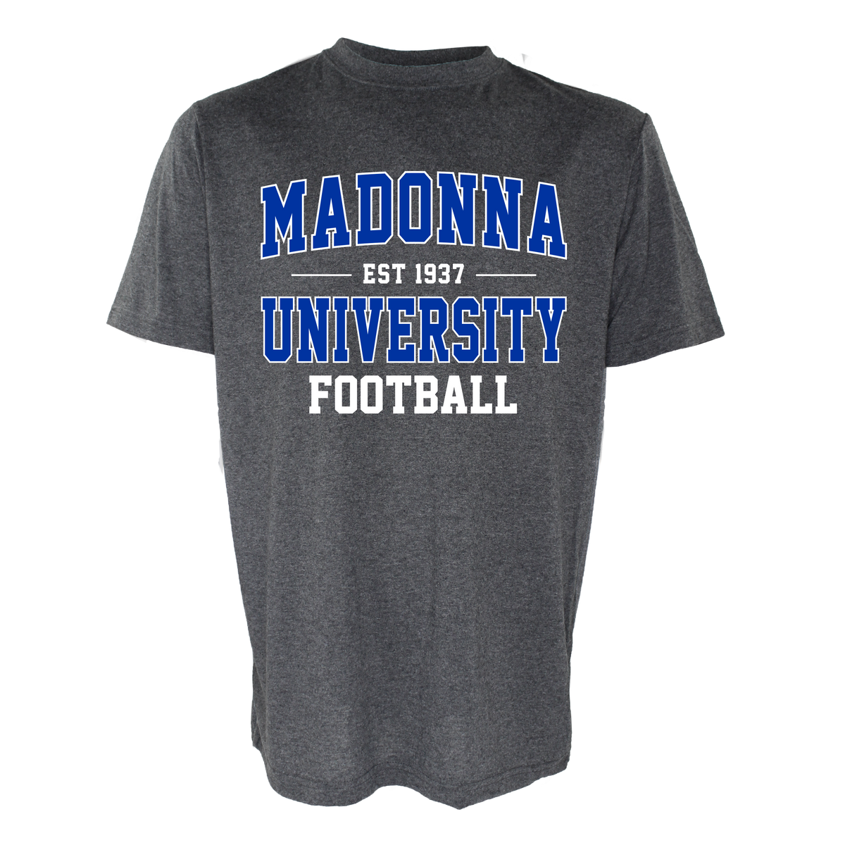 Madonna Name Drop Football Tee - Madonna University Campus Store ...