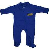 Infant Footed Cotton Romper | Royal