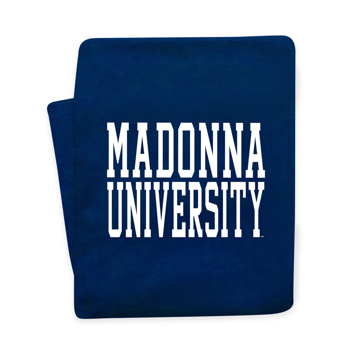 Madonna MV Sport ProWeave Sweatshirt Blanket, Royal Madonna University Campus Store Madonna